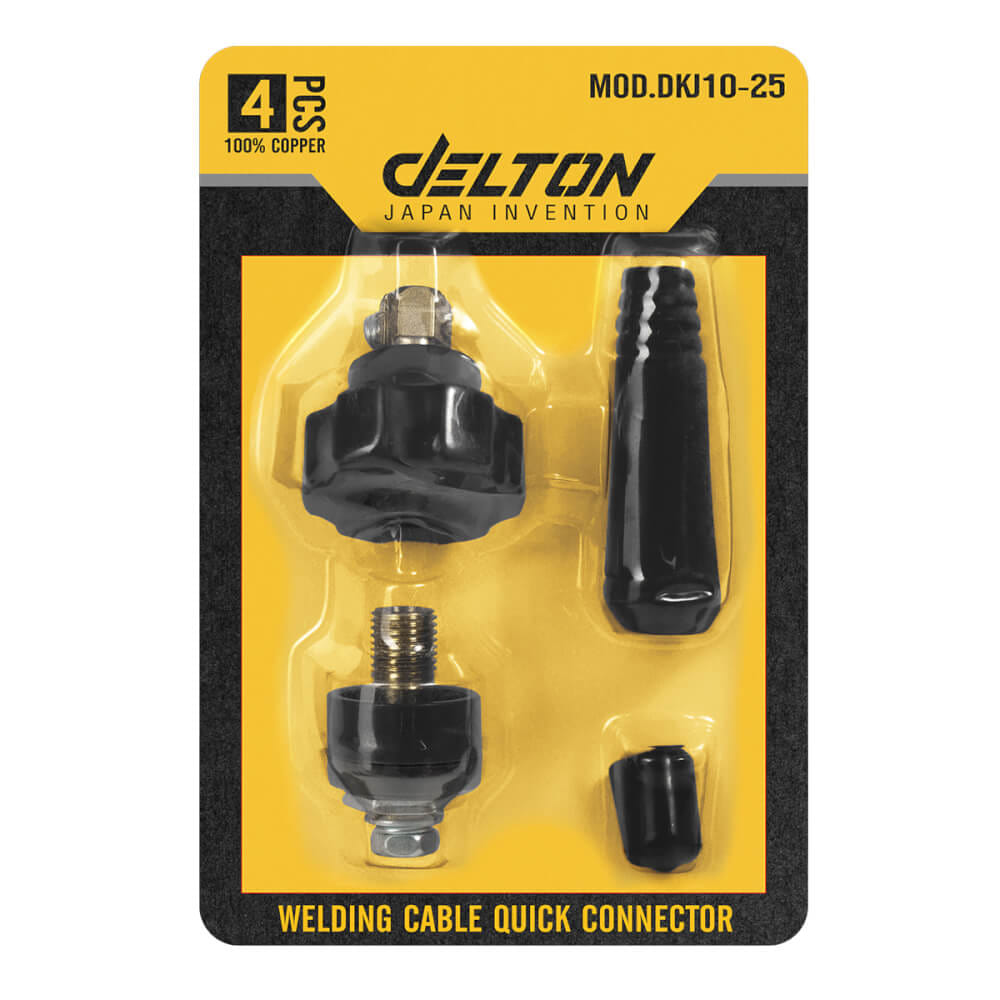 ข้อต่อสายเชื่อม DELTON รุ่น DKJ10-25 สีดำ